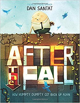 After the Fall follows the story as what happens to Humpty Dumpty after he falls of the wall.